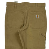 Carhartt Carpenter Pants - 33W 30L Khaki Cotton