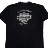 Piqua Harley-Davidson Harley Davidson Graphic T-Shirt - XL Black Cotton