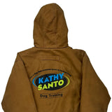 Dog Training Port Authority Graphic Jacket - Medium Brown Cotton