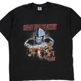 Planet Of The Apes Delta Graphic T-Shirt - XL Black Cotton