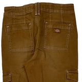 Dickies Cargo Pants - 29W 29L Brown Cotton