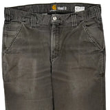 Carhartt Carpenter Trousers - 31W 28L Grey Cotton