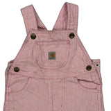 Age 18 Months Carhartt Striped Overalls - 3XS Pink Cotton