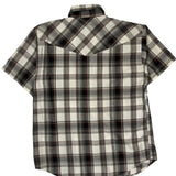 Dickies Checked Short Sleeve Shirt - Medium Multicoloured Cotton Blend
