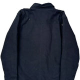 Wrangler Jacket - Small Black Cotton Blend