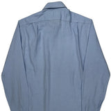 Polo By Ralph Lauren Slim Fit Shirt - Small Blue Cotton