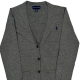 Age 7 Ralph Lauren Cardigan - Small Gray Cotton