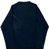 International Barbour Sweatshirt - Medium Navy Cotton