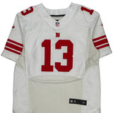 New York Giants Nike #13 Beckham Jr Football Jersey - 2XL White Polyester