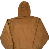 Walls Jacket - Large Brown Cotton