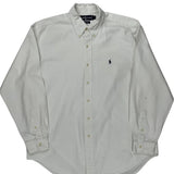 Blaire Shirt Ralph Lauren Shirt - Large White Cotton