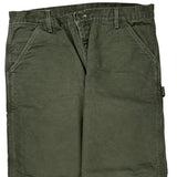 Carhartt Carpenter Pants - 38W 30L Green Cotton