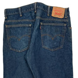 517 Levis Boot Cut Jeans - 35W 30L Blue Cotton