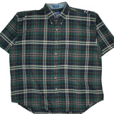 Pendleton Checked Short Sleeve Shirt - XL Multicoloured Cotton