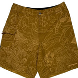 Patagonia Graphic Shorts - 31W 7L Brown Nylon