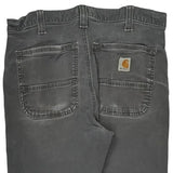 Carhartt Trousers - 32W 32L Grey Cotton Blend