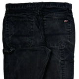 Dickies Carpenter Pants - 34W 34L Black Cotton