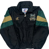 Brickyard Crossing Championship Logo Athletics Graphic Windbreaker - Small Green Nylon