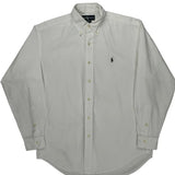Ralph Lauren Shirt - Large White Cotton