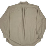 Ralph Lauren Shirt - Large Beige Cotton