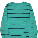 Tommy Hilfiger Striped Jumper - Medium Green Cotton