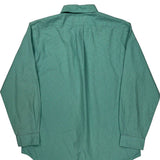 Ralph Lauren Checked Shirt - Large Green Cotton