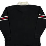 Guinness Striped Rugby Shirt - 2XL Black Cotton
