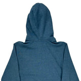 Never Stop Exploring The North Face Hoodie - Small Blue Cotton Blend