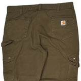 Carhartt Cargo Trousers - 37W 30L Brown Cotton