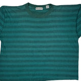 Nuovo Single Stitch T-Shirt - XL Green Cotton Blend