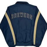 Milwaukee Brewers Mlb Windbreaker - XL Gold Polyester