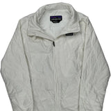 Age 10 Patagonia Jacket - Medium White Polyester