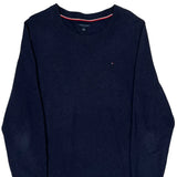 Tommy Hilfiger Sweater - XL Navy Cotton