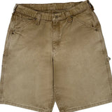 Lee Carpenter Shorts - 34W 9L Beige Cotton