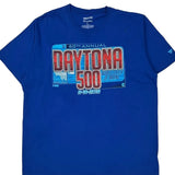 Daytona 500 Fanatics Nascar T-Shirt - 2XL Blue Cotton