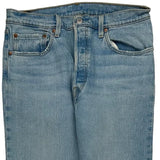 501 Levis Jeans - 31W 30L Light Wash Cotton