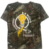 R K Mull'S Electric Code Five Camo T-Shirt - Medium Camo Cotton