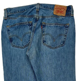501 Levis Jeans - 34W 31L Blue Denim