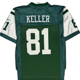New York Jets Reebok Nfl Football Jersey - Small Green Nylon