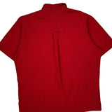 Chaps Ralph Lauren Checked Short Sleeve Shirt - XL Red Cotton