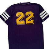 Oconomowoc Adidas Football Shirt - Large Purple Polyester