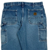 Carhartt Carpenter Jeans - 36W 30L Blue Cotton