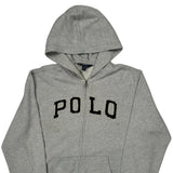 Age 18-20 Polo By Ralph Lauren Spellout Hoodie - XL Gray Cotton