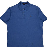 Polo By Ralph Lauren Polo Shirt - Large Blue Cotton