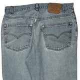 Made In USA 550 Levis Jeans - 36W 32L Light Wash Cotton