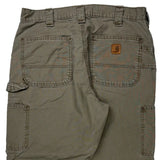 Carhartt Carpenter Trousers - 33W 32L Khaki Cotton
