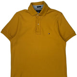 Tommy Hilfiger Polo Shirt - XS Yellow Cotton