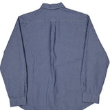 Ralph Lauren Checked Shirt - XL Blue Cotton