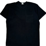 Blank Fruit Of The Loom Single Stitch T-Shirt - 2XL Black Cotton