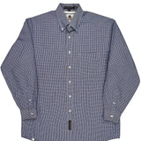 Tommy Hilfiger Checked Shirt - Medium Blue Cotton